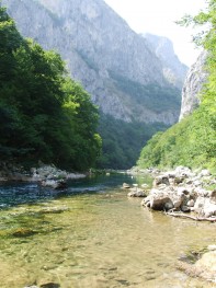 Ušće Rakitnice u Neretvu / mouth of Rakitnica in river Neretva